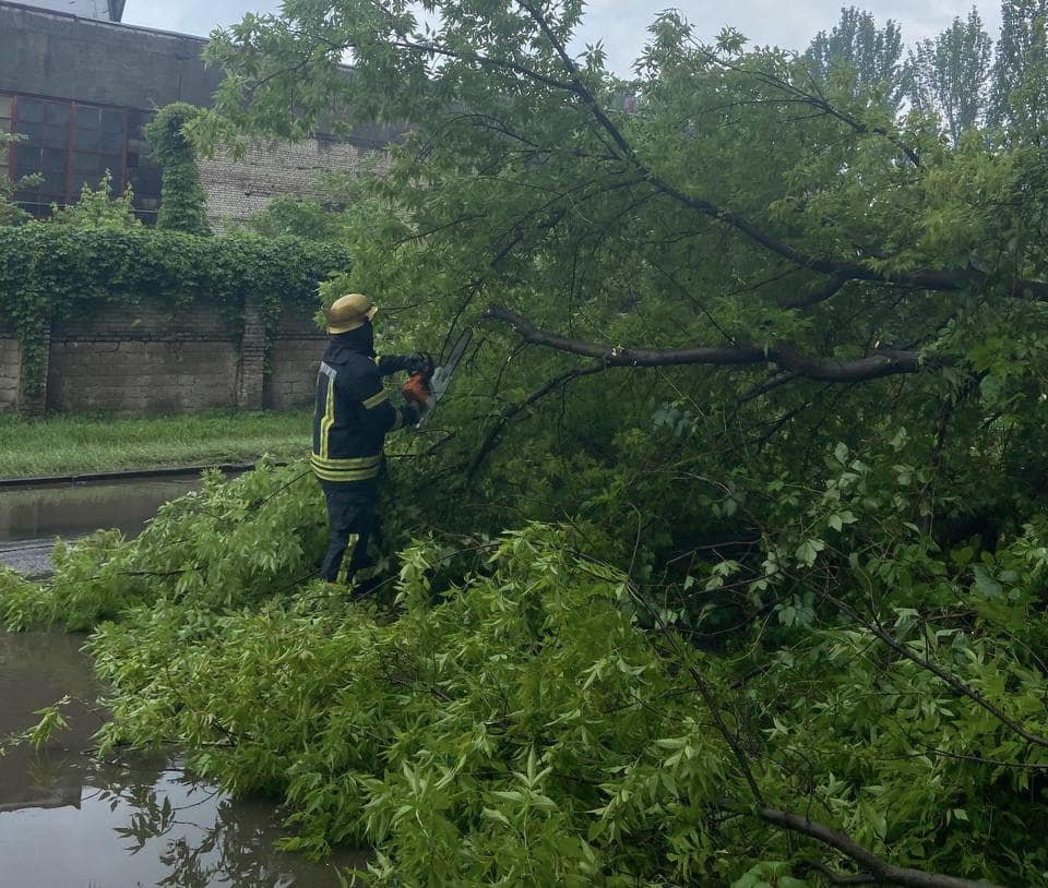 Вчора у Запоріжжі випала майже двомісячна норма опадів 